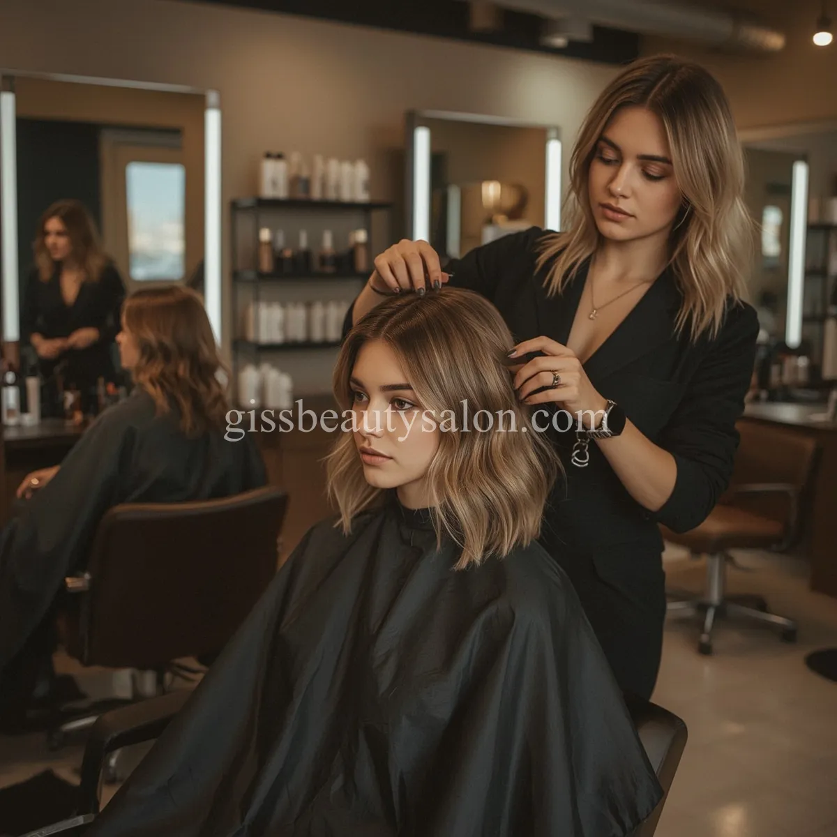 سالن زیبایی گیس خدمات فیشیال صورت رنگ و لایت در مرکز تهران مطهری