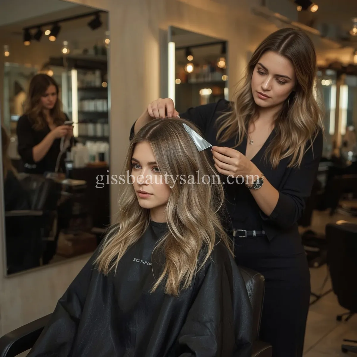 سالن زیبایی گیس خدمات فیشیال صورت رنگ و لایت در مرکز تهران میدان فاطمی