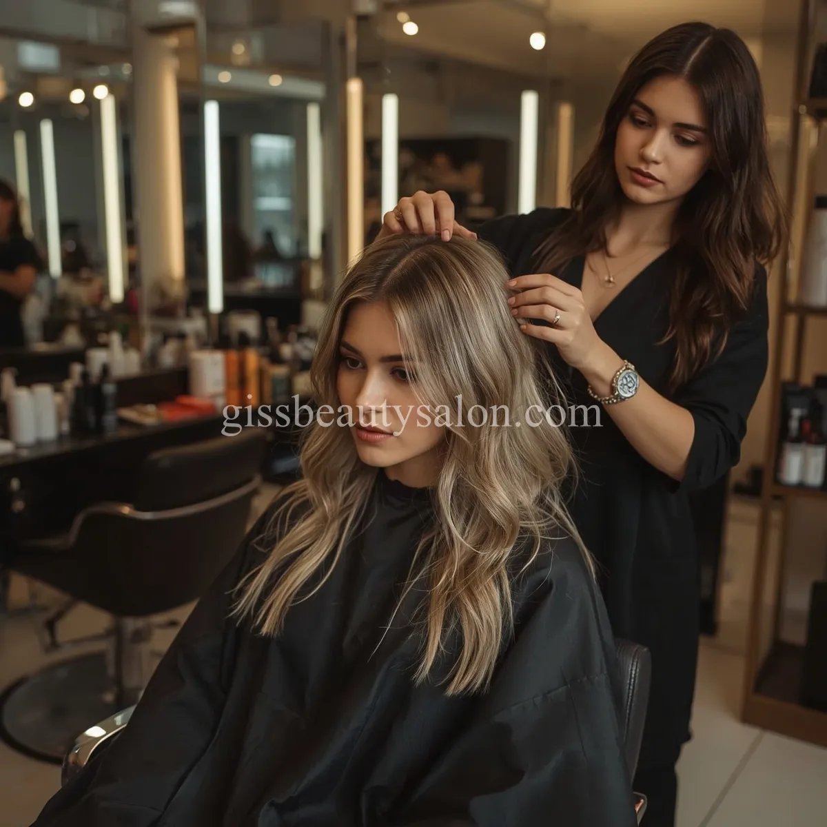 سالن زیبایی گیس خدمات فیشیال صورت رنگ و لایت در مرکز تهران چهارراه استانبول